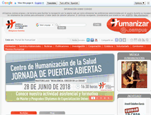 Tablet Screenshot of humanizar.es