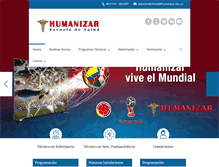Tablet Screenshot of humanizar.edu.co
